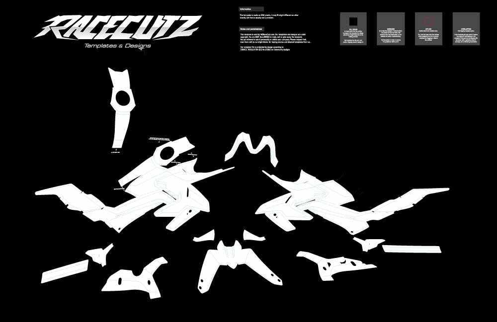 CFMOTO 125 NK 2025-2026 TEMPLATE